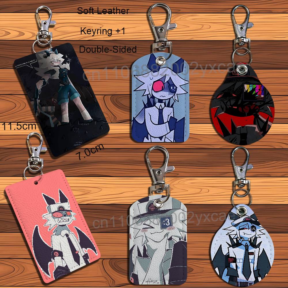 Lanyard Badge Holder - Portachiavi in Pelle Mister Barrel Katieverse