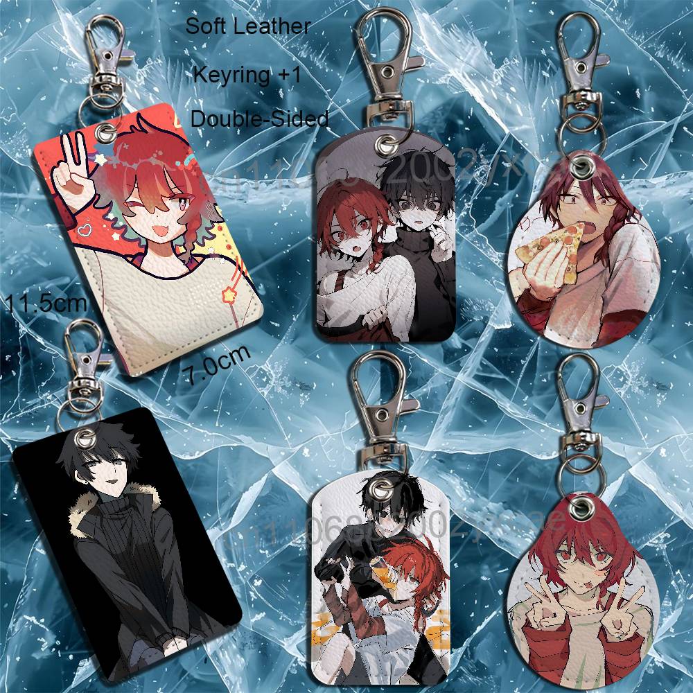 Lanyard Badge Holder - Portachiavi in Pelle Maeno Aki Tsugino