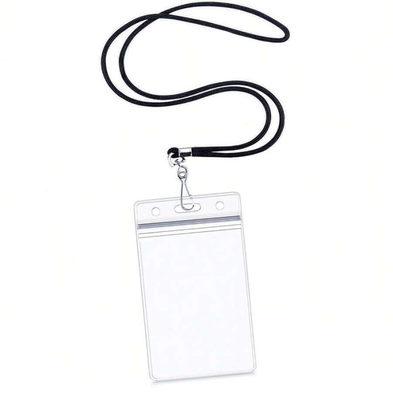 Lanyard Badge Holder - Porta badge con targhetta per nome