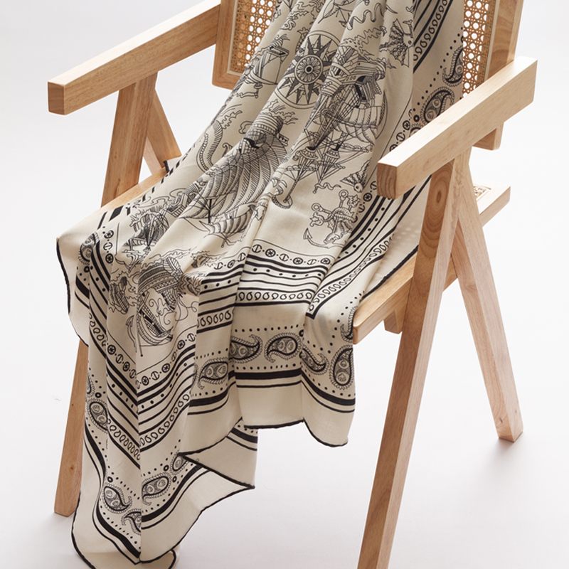 Pashmina Wrap Large - Sciarpa di lana e seta Sciarpe