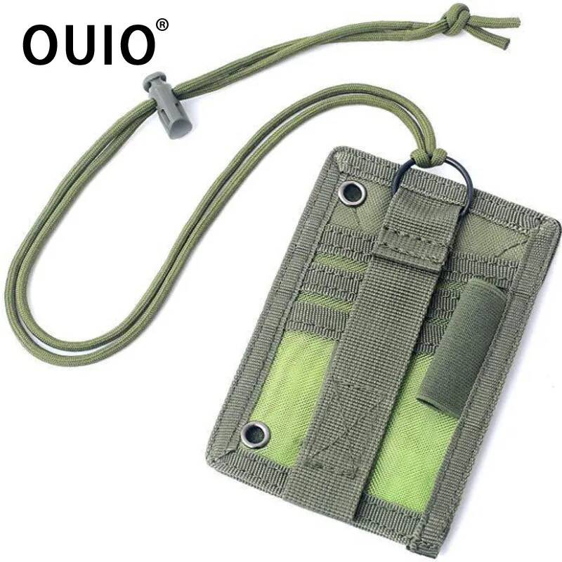 OUIO Porta badge tattico con g - Lanyard Badge Holder recensione e prezzo