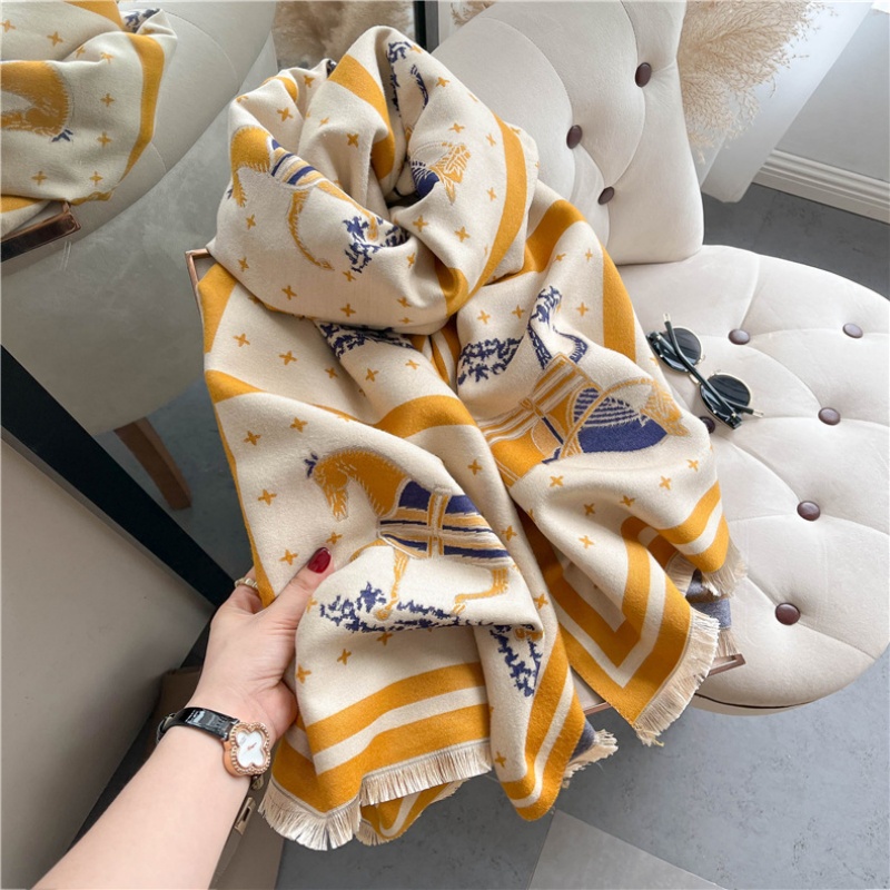 Di lusso Cavallo Stampa Copert - Woven Scarf Blanket recensione e prezzo