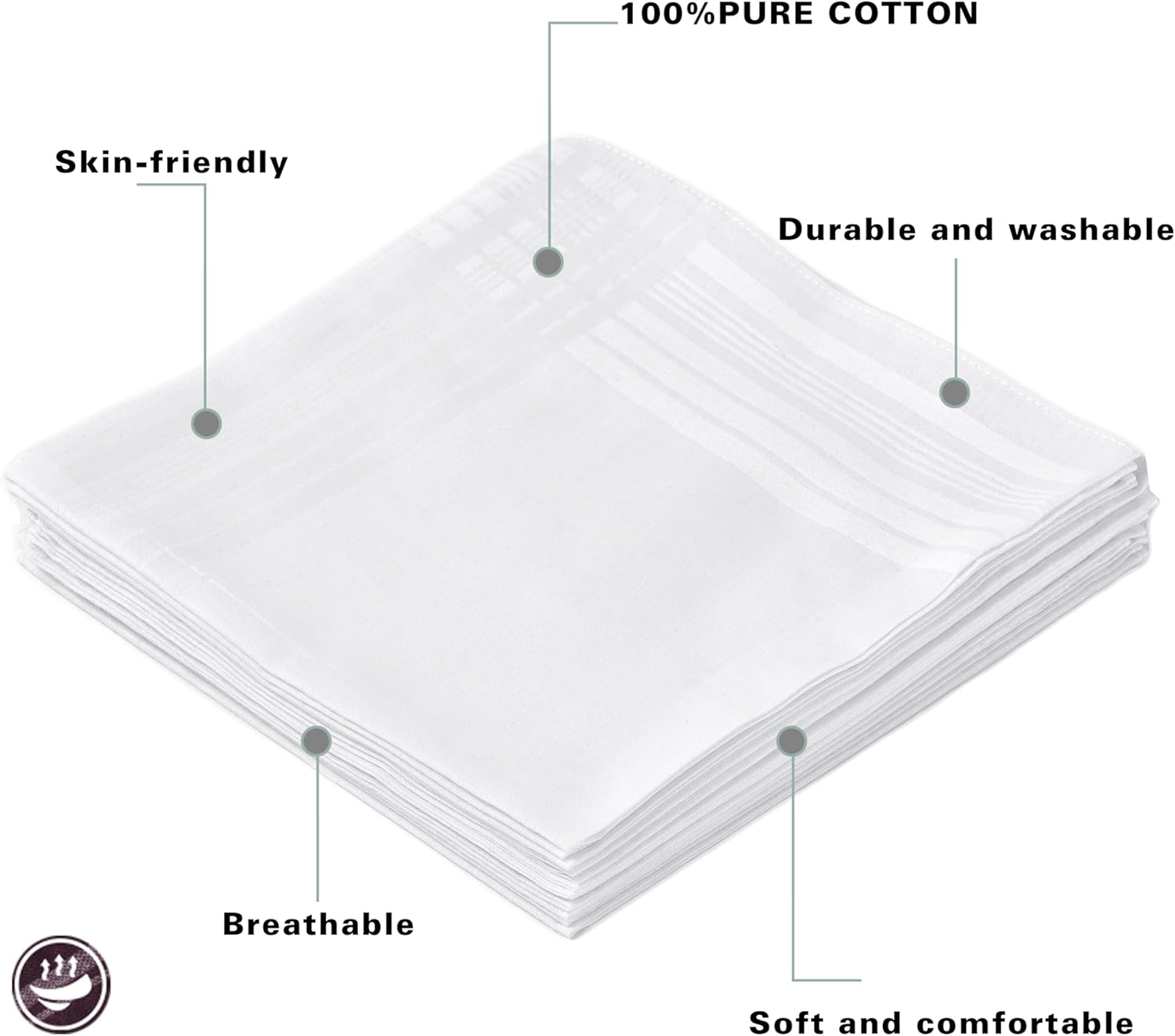 Fazzoletto da uomo in puro bia - Handkerchief Cotton Men recensione e prezzo