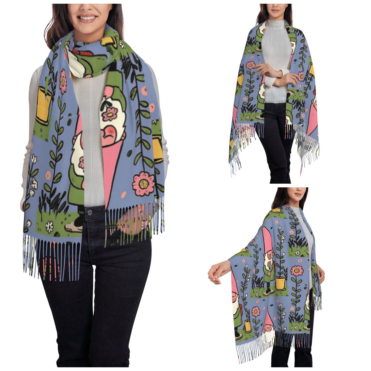 Scialli da gnomo da giardino m - Pashmina Wrap Large recensione e prezzo