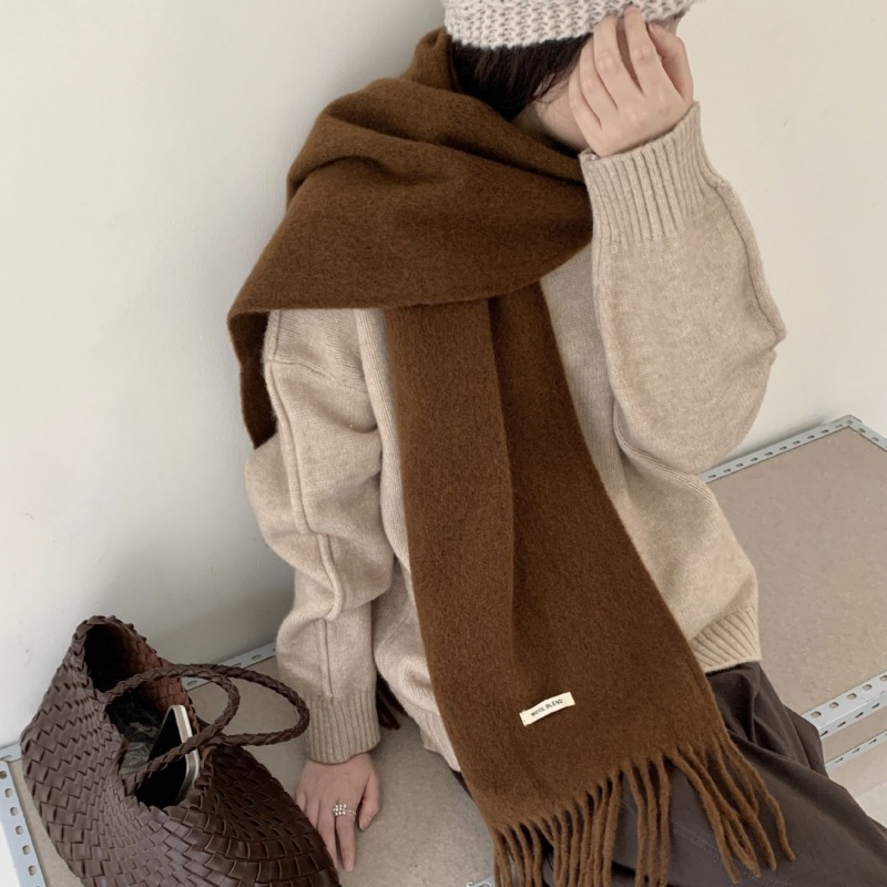 Versione coreana Chic Sciarpa  - Muffler Men Wool recensione e prezzo