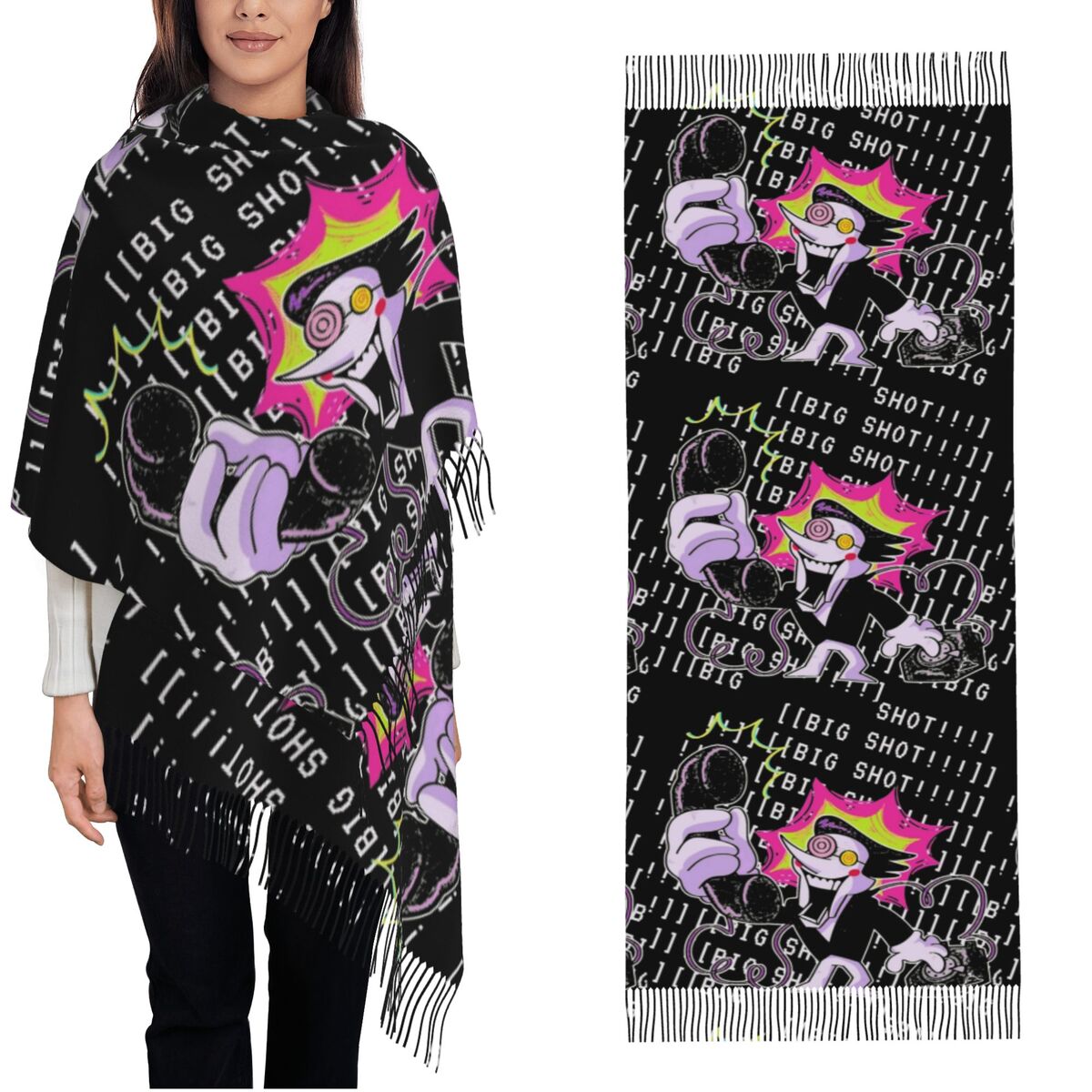 Deltarune Scialle avvolgente p - Pashmina Wrap Large recensione e prezzo