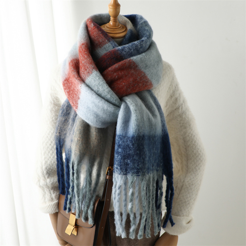 Nuova Sciarpa a Quadri Autunno - Muffler Men Wool recensione e prezzo